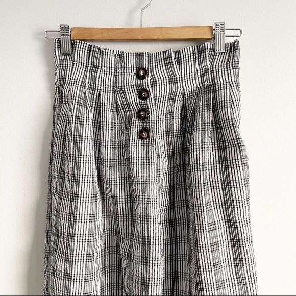 𝅺Topshop Plaid High Rise Trouser - Picture 9 of 9